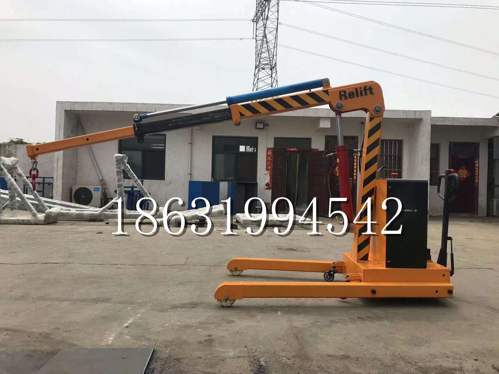 枋寮乡久征定做3吨三轮随车吊 农用园林绿化移树吊 平板工程用小吊机